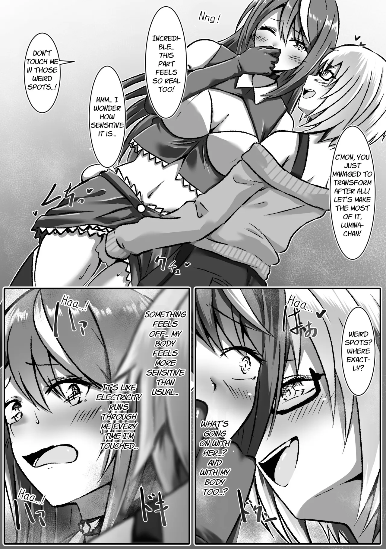 TS Henshin de Mesuochi Shita Kareshi to Yuri Etchi Zanmai 13