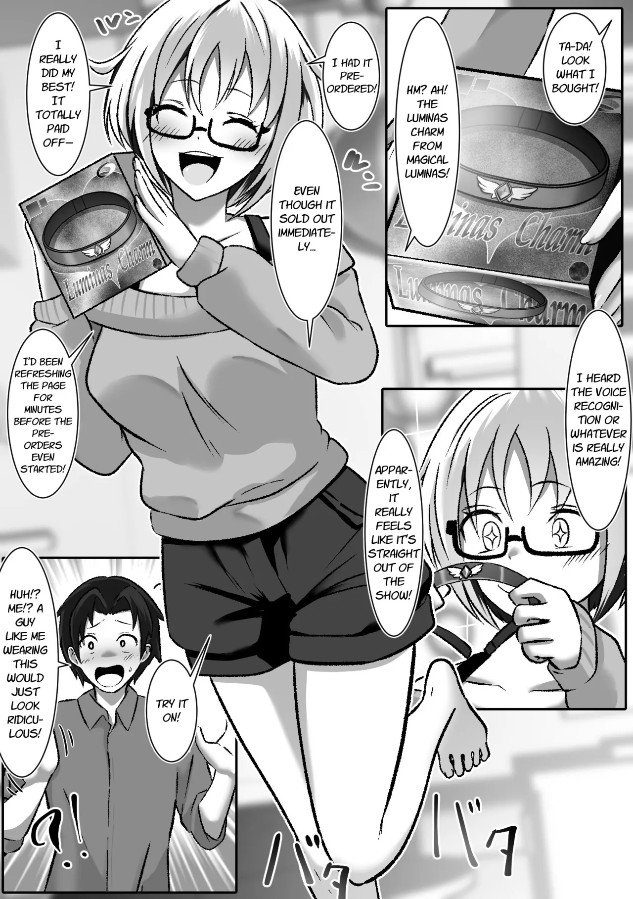 TS Henshin de Mesuochi Shita Kareshi to Yuri Etchi Zanmai 3