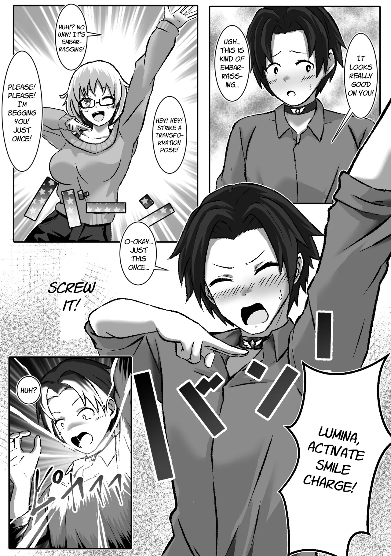 TS Henshin de Mesuochi Shita Kareshi to Yuri Etchi Zanmai 5