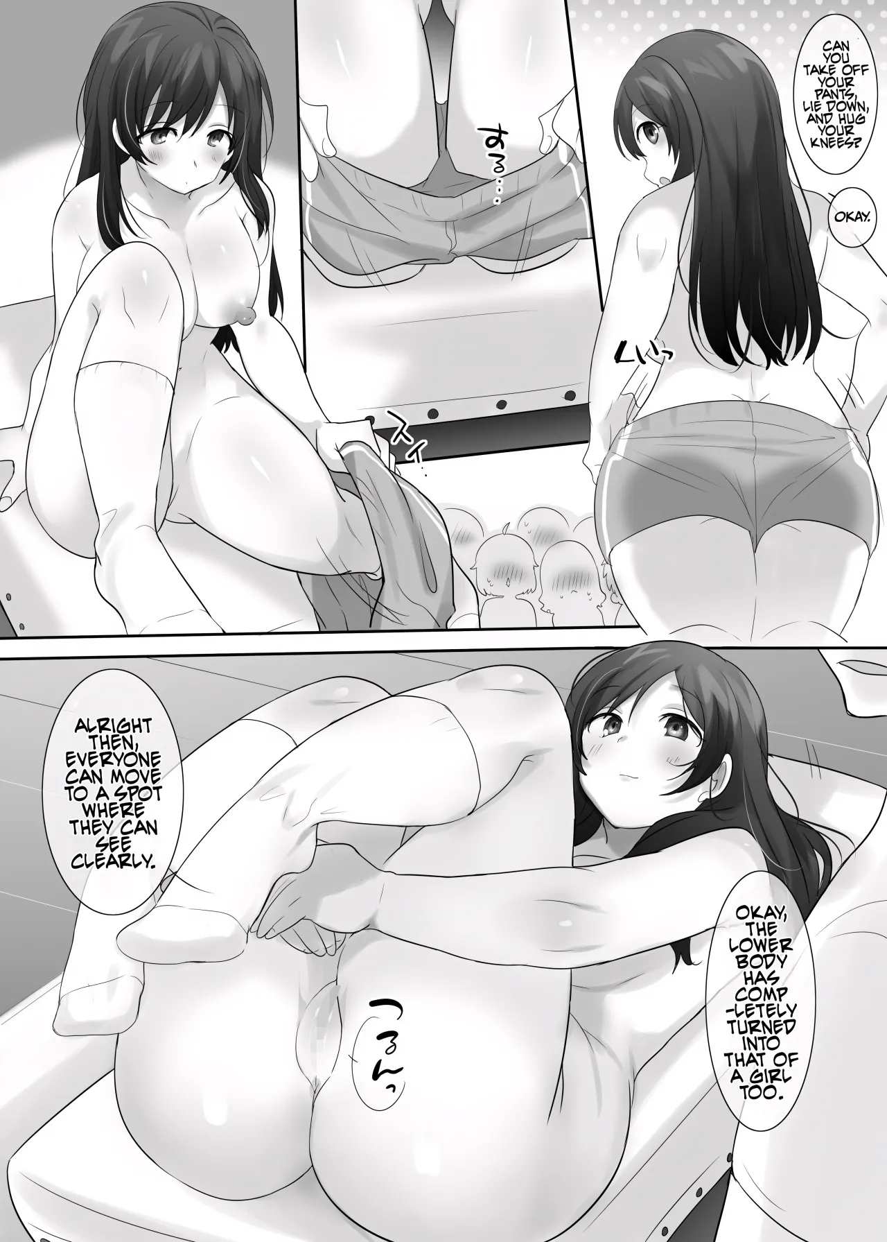 TS Hoken Taiiku Kurasu Zennin Nyotaika Jugyou / Satou-kunhen Matome 9