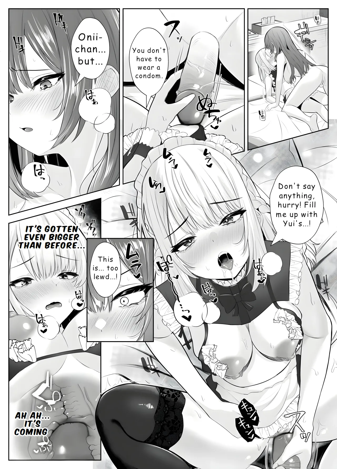 TS Onii-chan ~Futanari Imouto to no Ecchi Kinshi o Chikatta noni Gaman Dekizu ni Osoi ni Kuru Hanashi~ 38