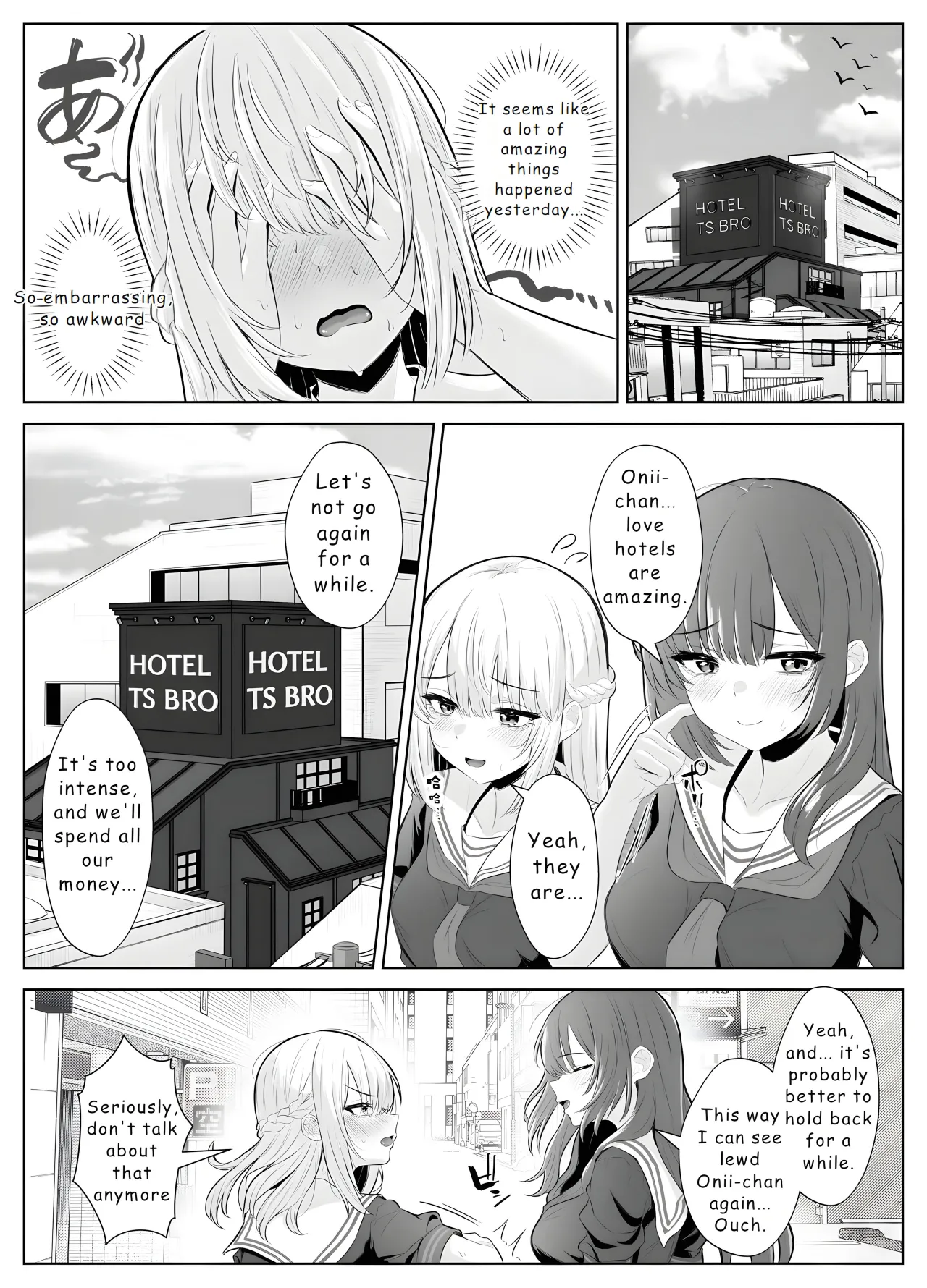 TS Onii-chan ~Futanari Imouto to no Ecchi Kinshi o Chikatta noni Gaman Dekizu ni Osoi ni Kuru Hanashi~ 58
