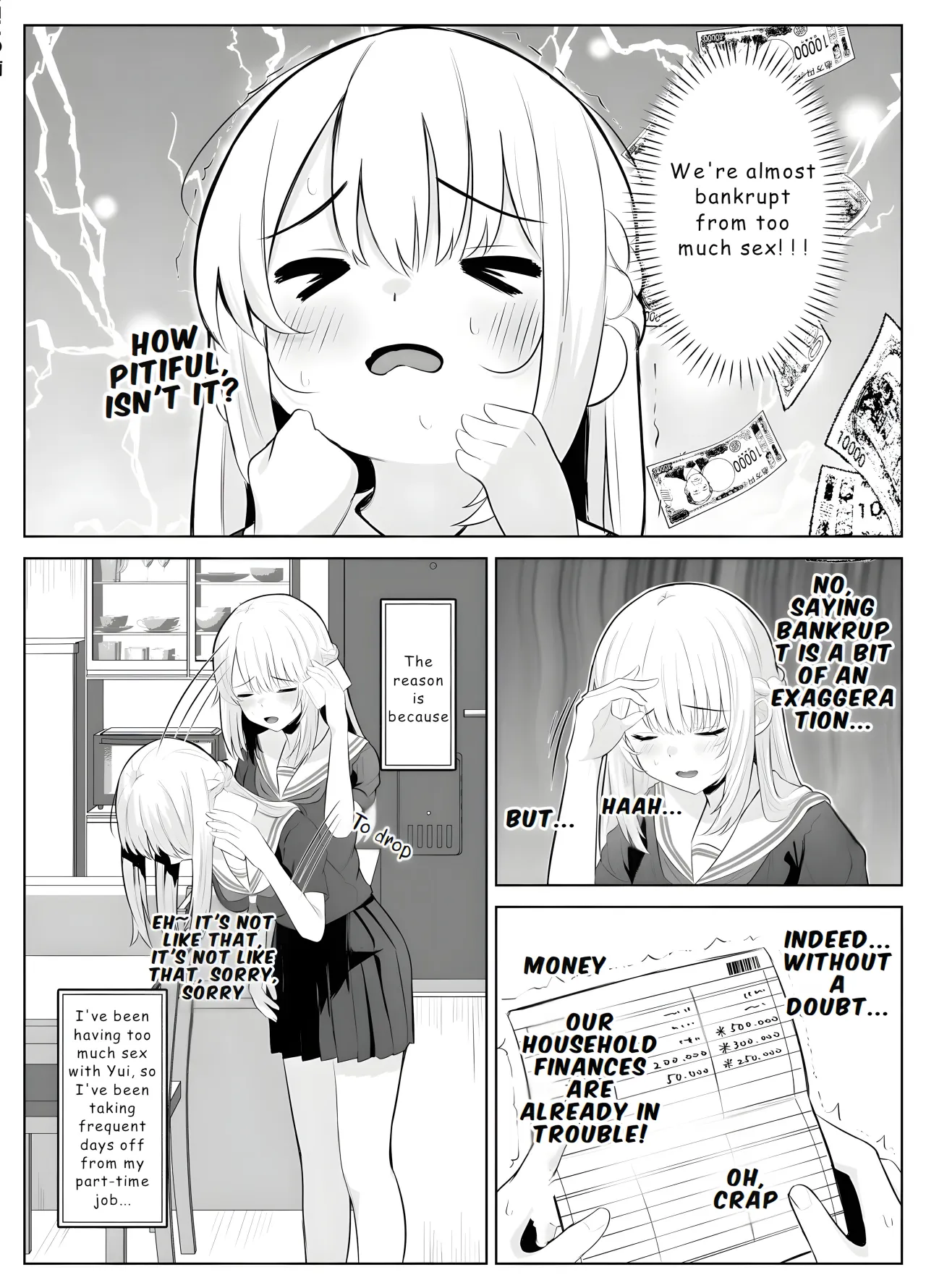 TS Onii-chan ~Futanari Imouto to no Ecchi Kinshi o Chikatta noni Gaman Dekizu ni Osoi ni Kuru Hanashi~ 9
