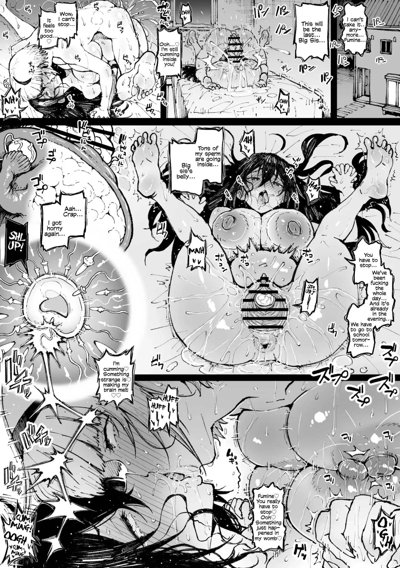 Tsubaki NTR'd by her Sister 4