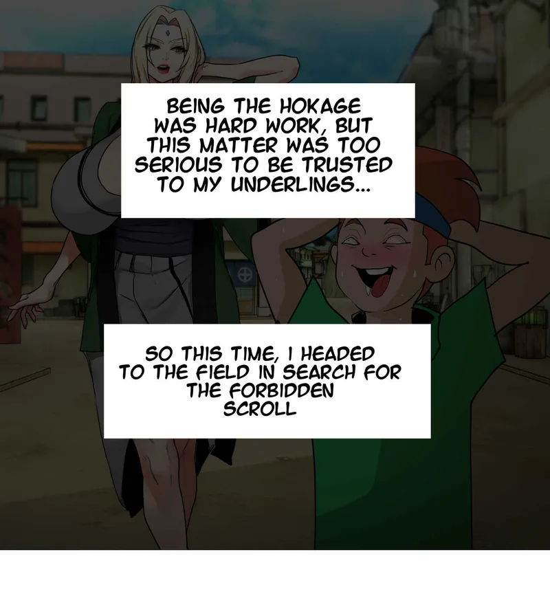 Tsunade And The Forbidden Scroll 1 2