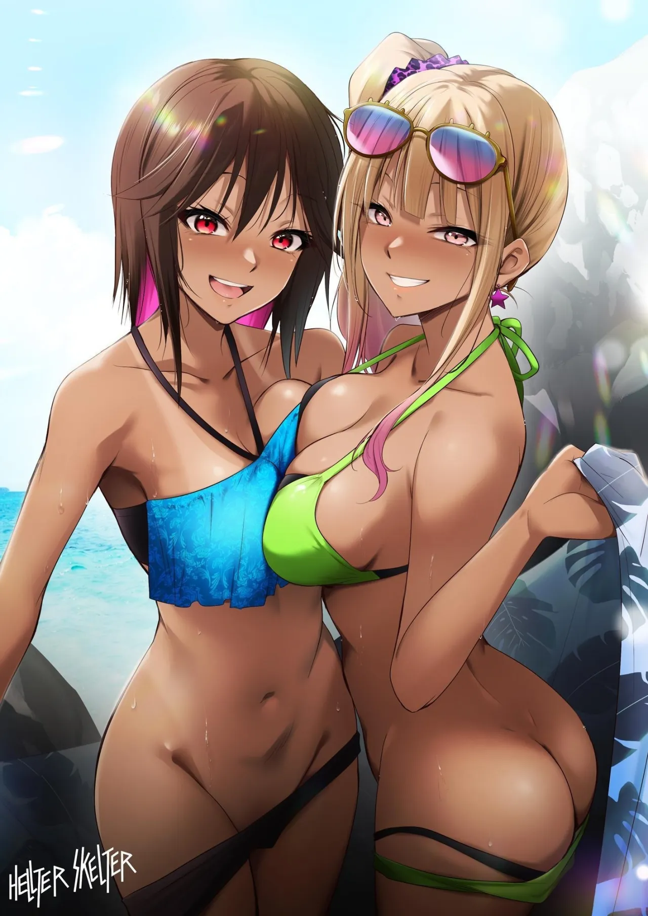 Umi no Ie de Baito shitetara Kuro Gyaru Doukyuusei ni Gyaku Nan sarete Asedaku Doutei Sotsugyou shita Natsu no Hi 35
