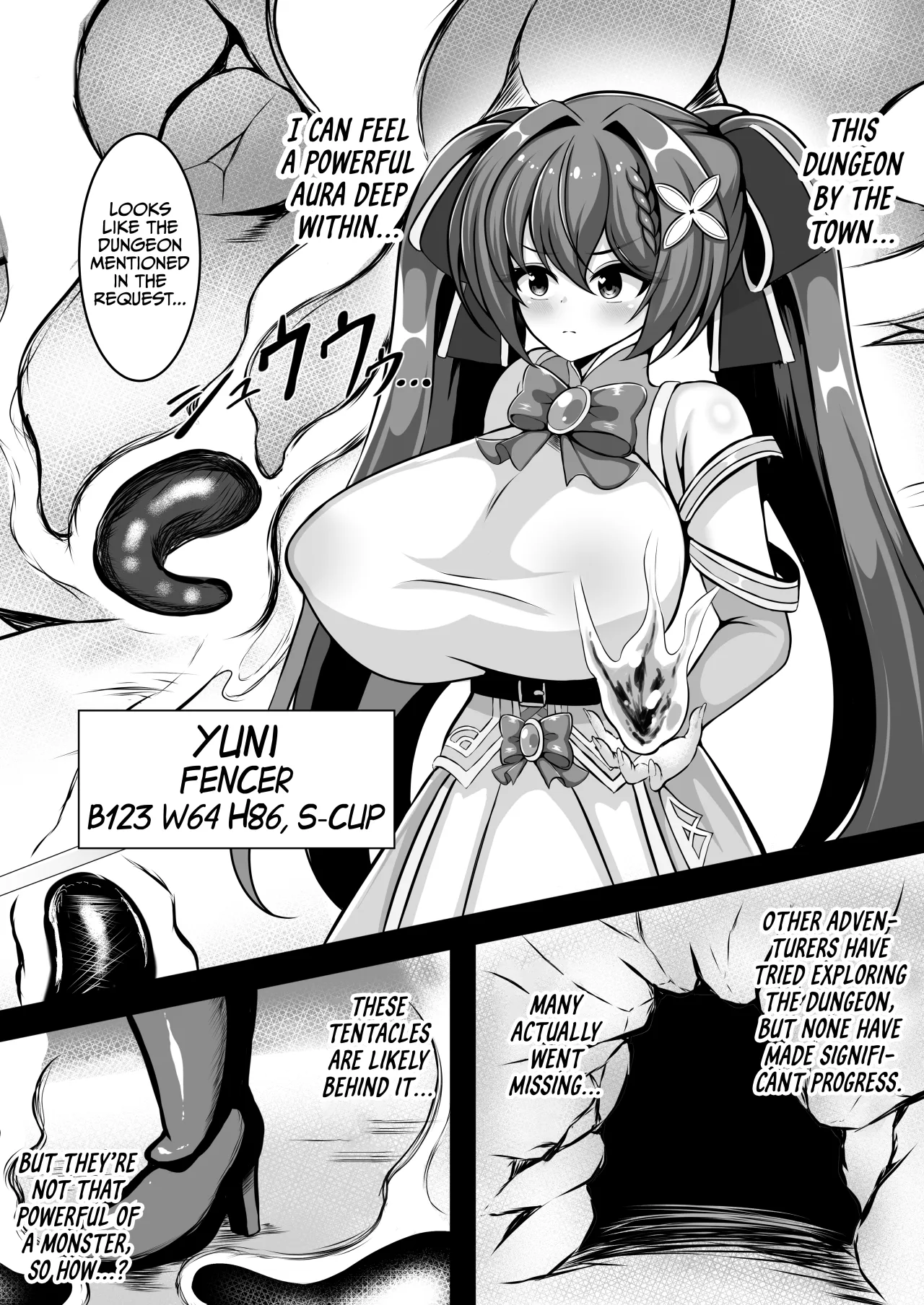 UNI-Uni- Akagami Shoujo ga Shokushu no Naedoko ni Naru Made 3