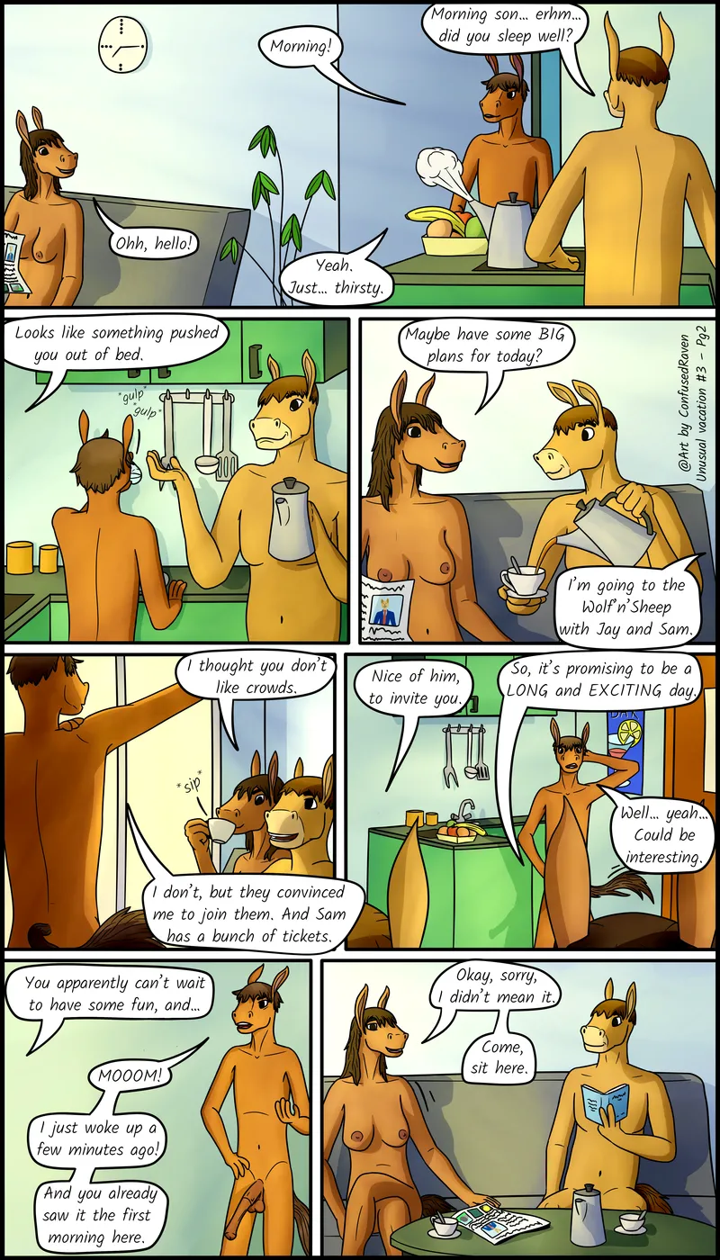 Unusual Vacation 3 – The Wolf And The Sheep 2