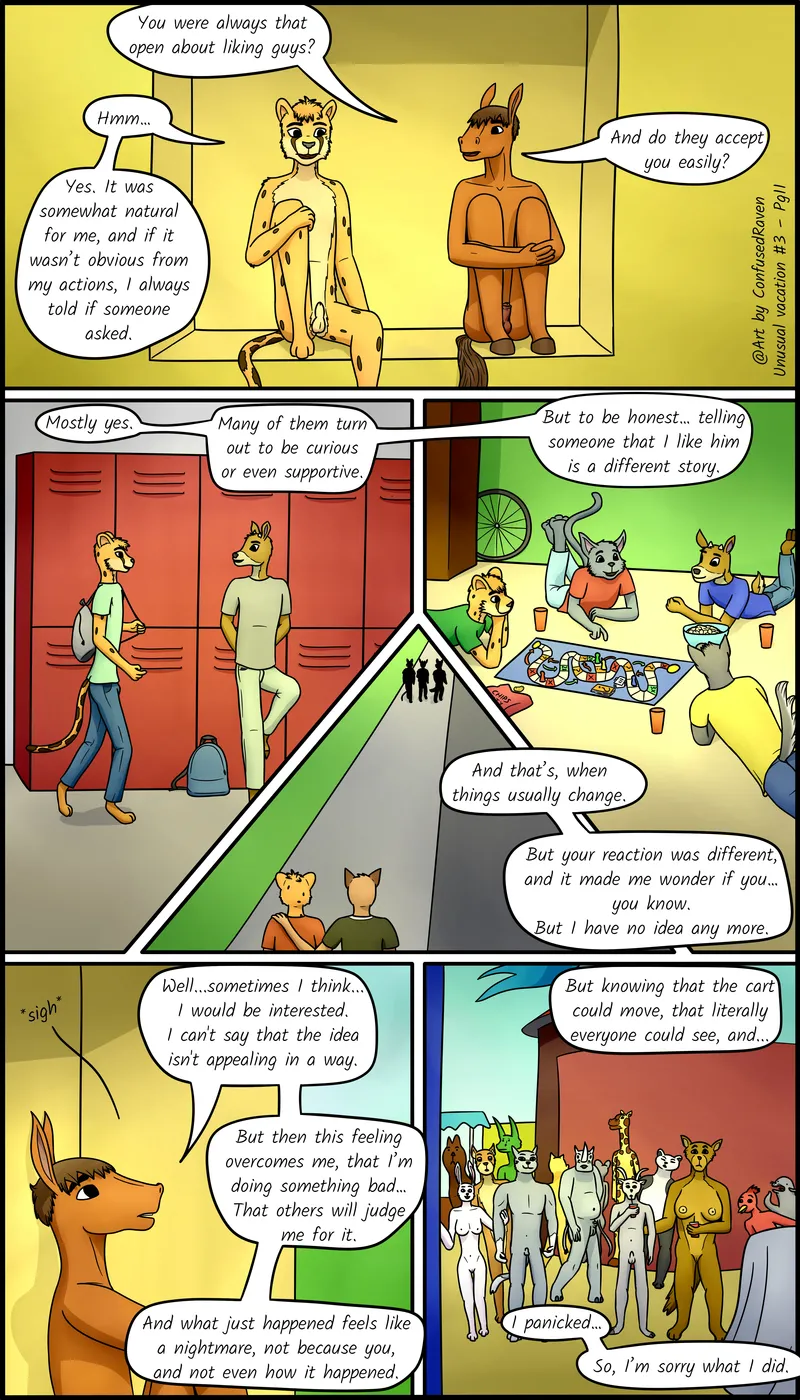 Unusual Vacation 3 – The Wolf And The Sheep 11