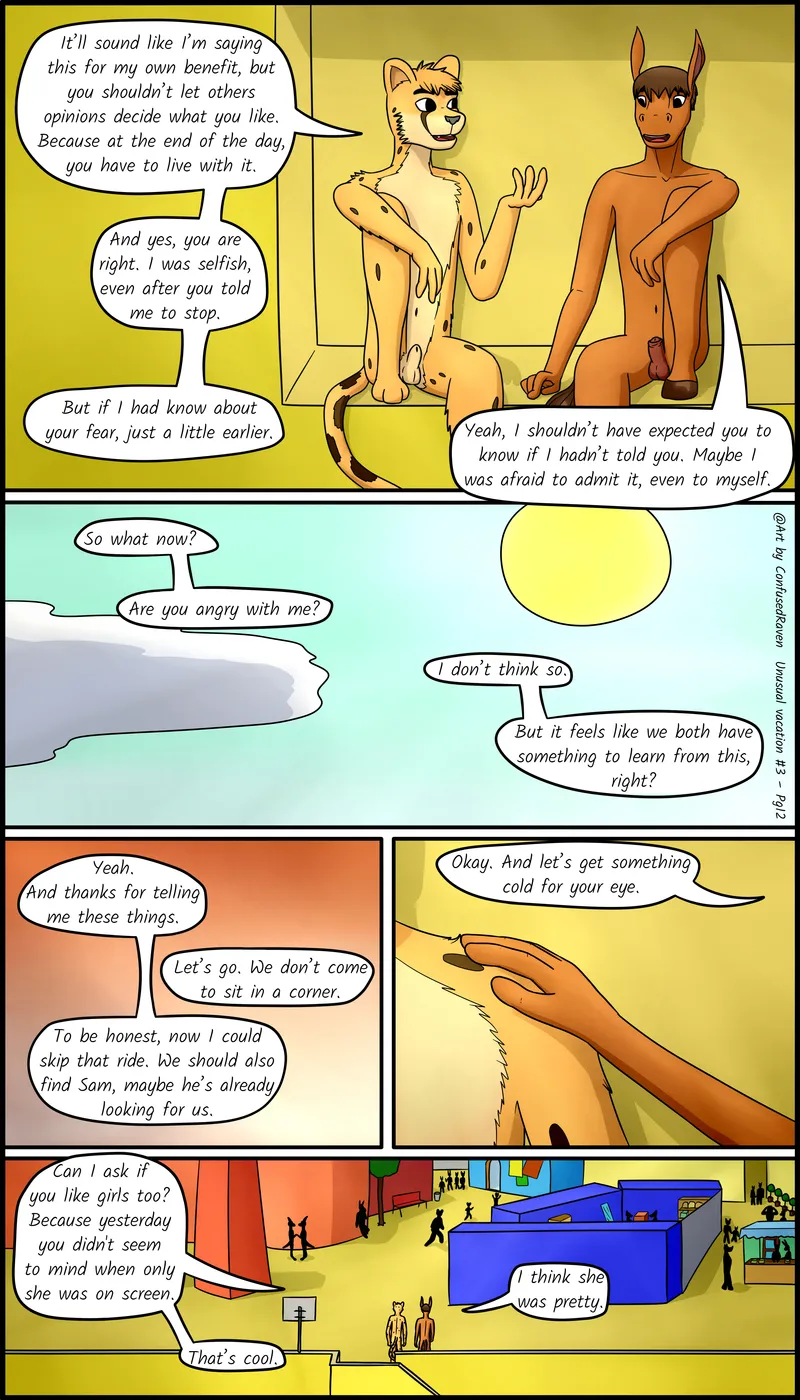 Unusual Vacation 3 – The Wolf And The Sheep 12