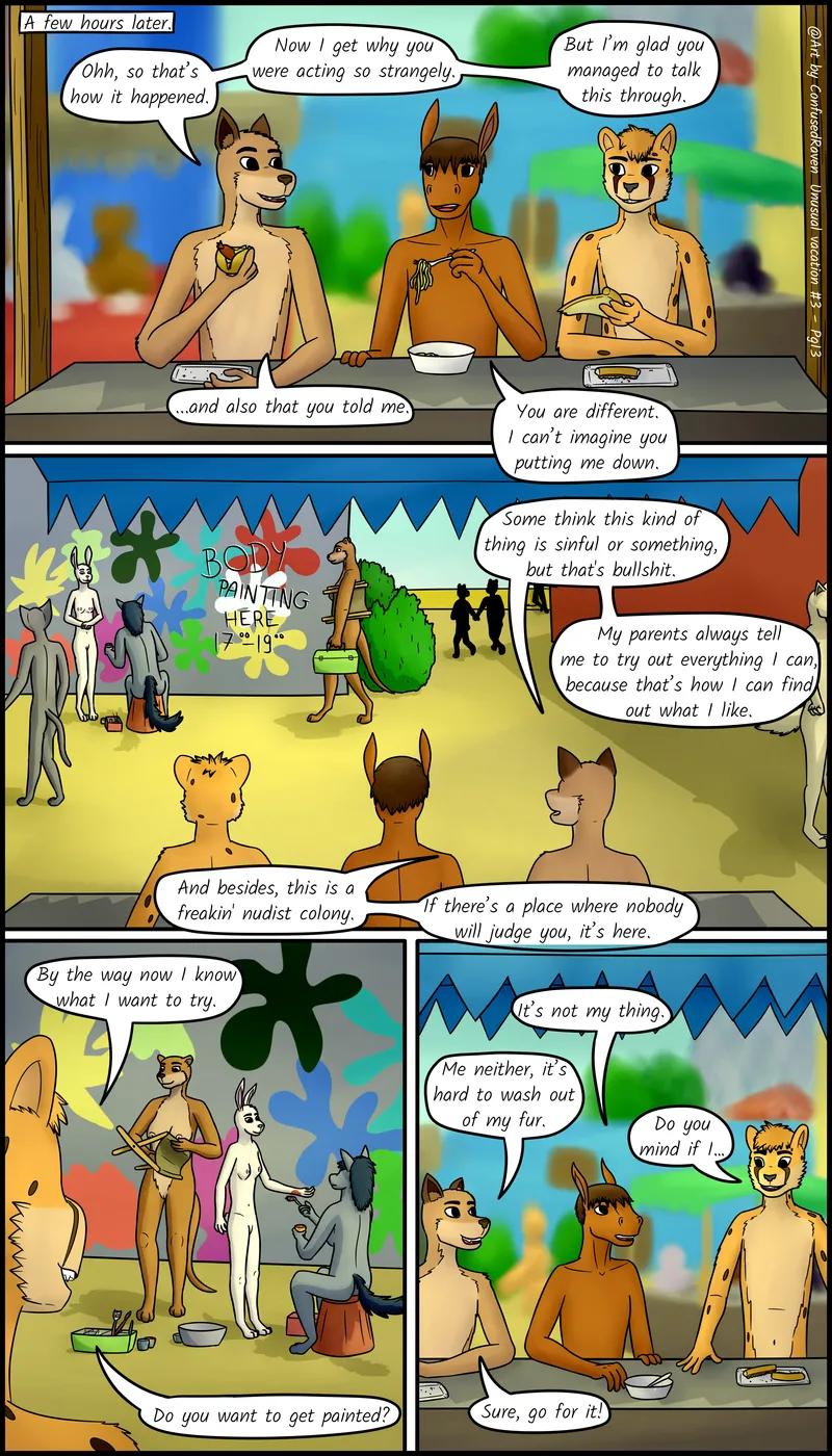 Unusual Vacation 3 – The Wolf And The Sheep 13