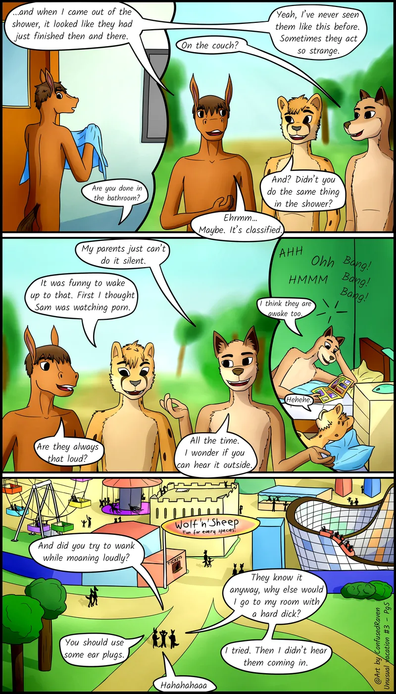 Unusual Vacation 3 – The Wolf And The Sheep 5