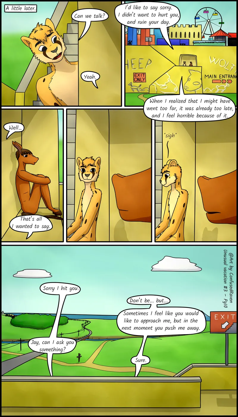 Unusual Vacation 3 – The Wolf And The Sheep 10