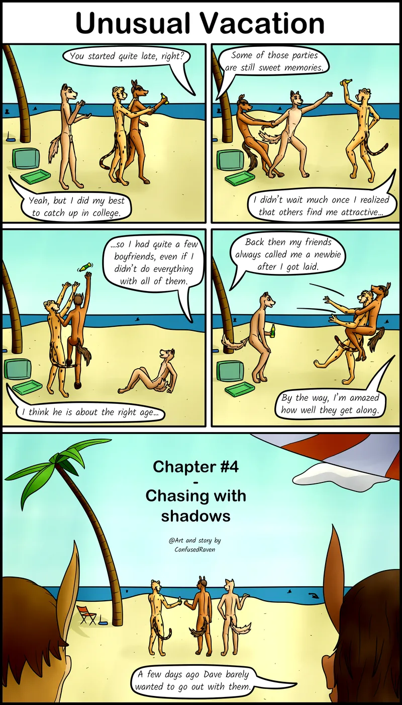 Unusual Vacation 4 – Chasing With Shadows 1