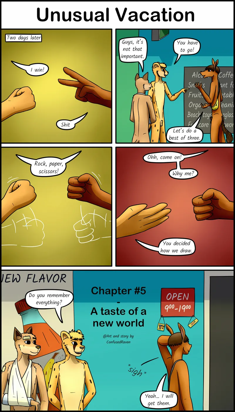 Unusual Vacation 5 – A Taste Of A New World 1