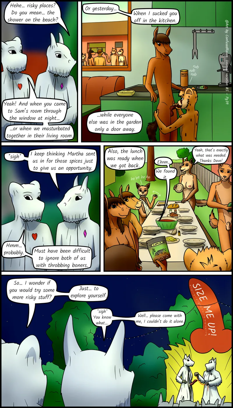 Unusual Vacation 5 – A Taste Of A New World 39