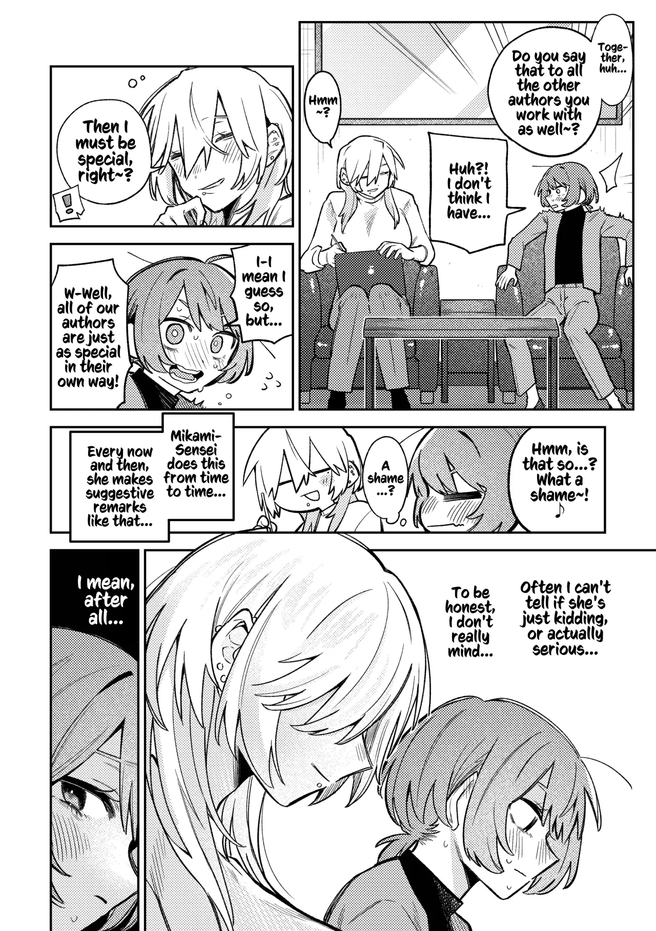 Urekko Mangaka-san to Shigodeki Henshuu-san 4