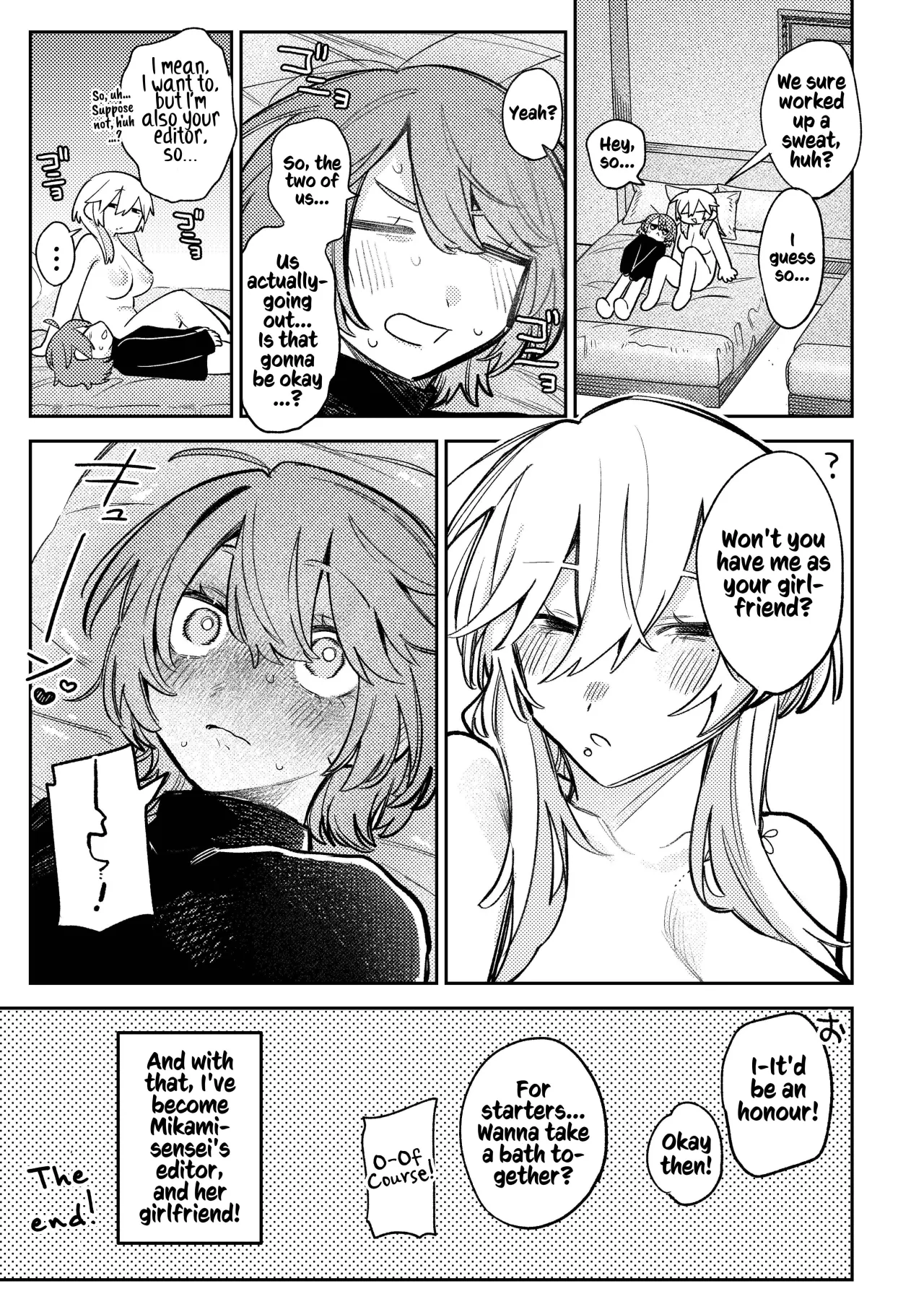 Urekko Mangaka-san to Shigodeki Henshuu-san 33