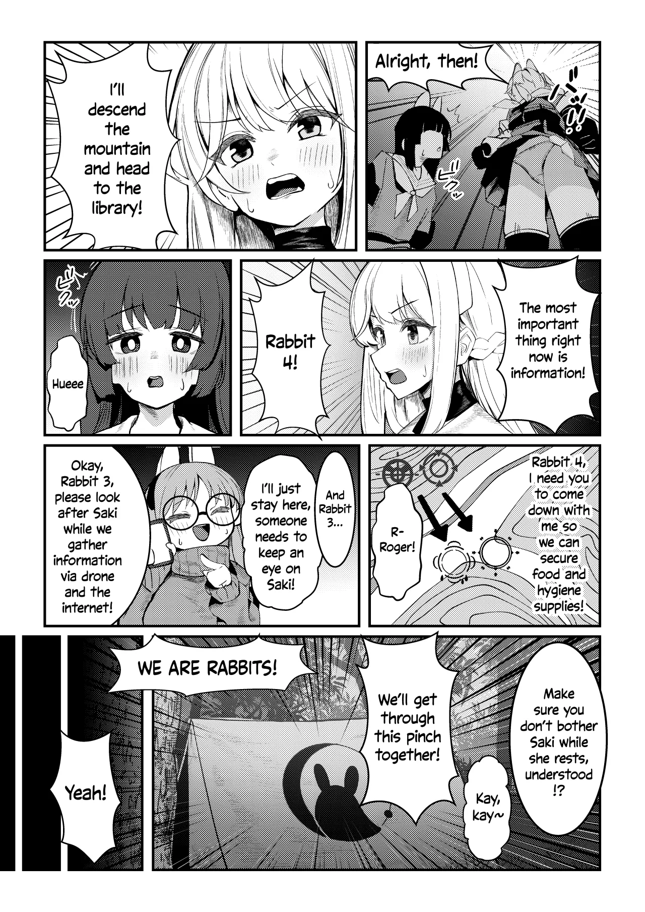 Usagi Goya Yori Ai o Komete 8