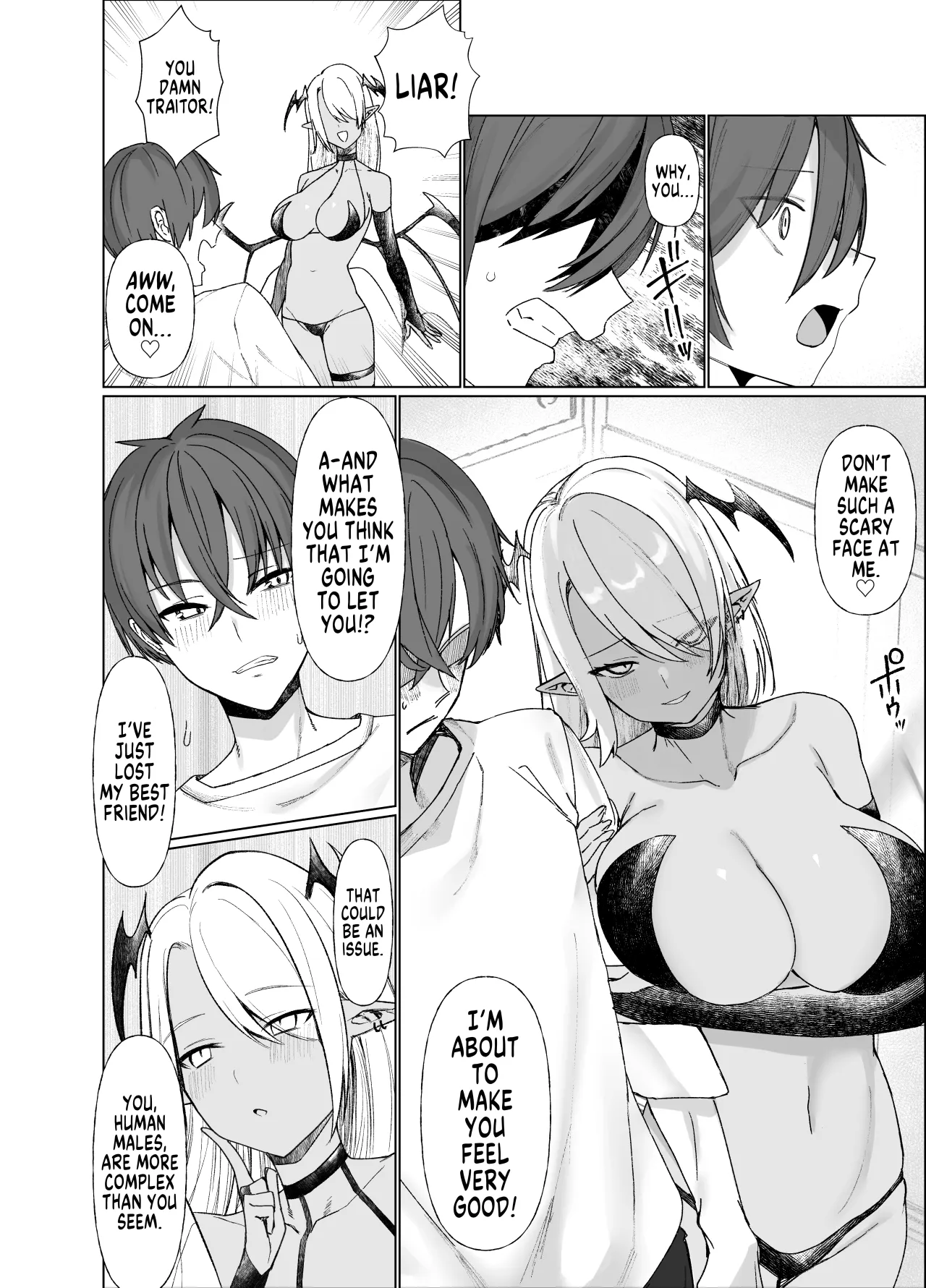 Uso TS ~Shinjiteita Shinyuu ga Boku no Doutei o Nerau Dosukebe Inma datta Hanashi~ 13