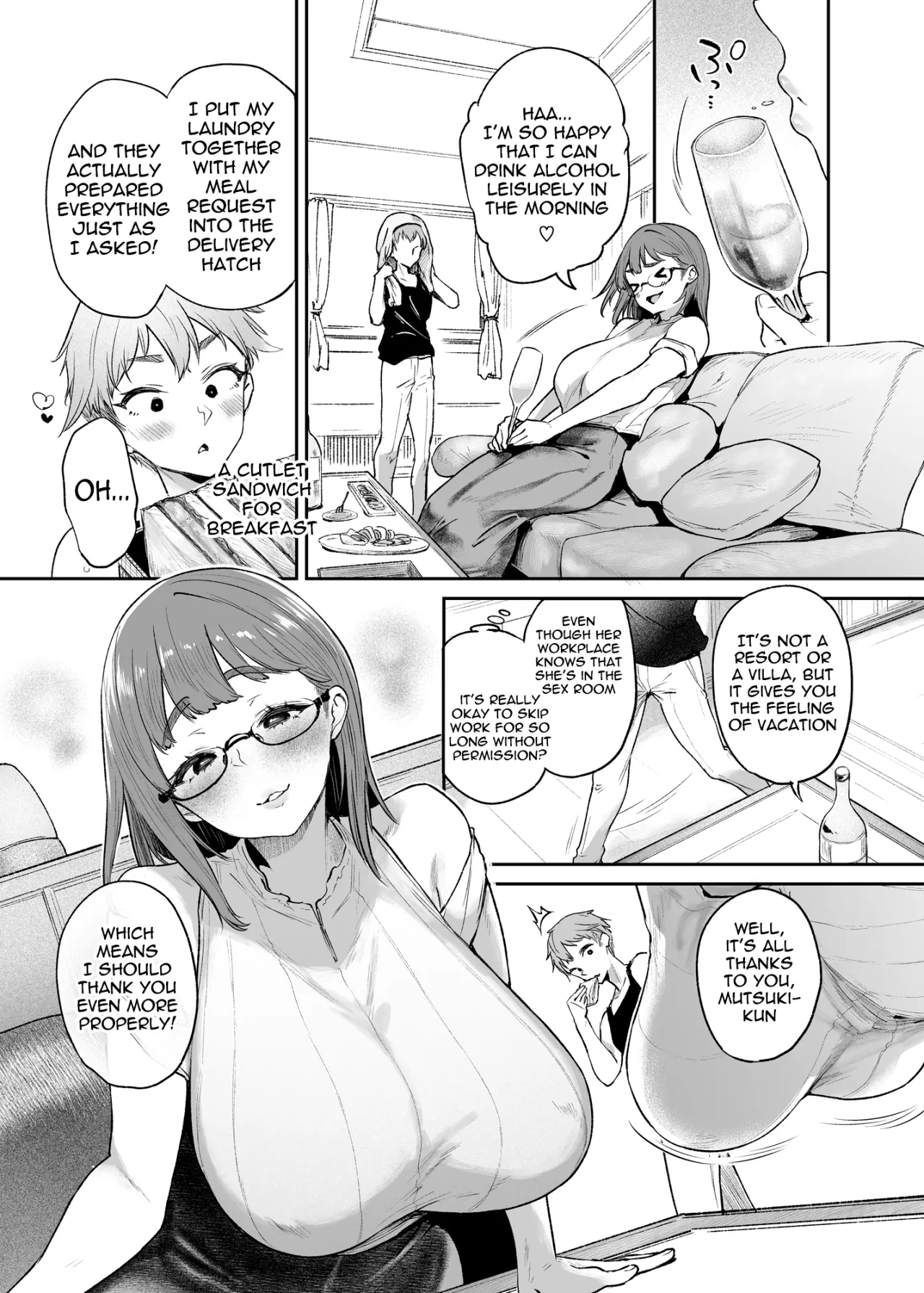 Vacances wa Sex Shinaito Derarenai Heya de 23