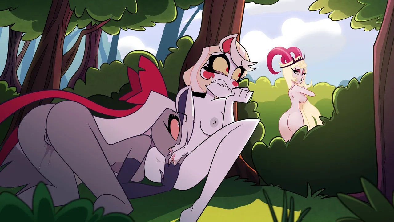 Vaggie x Charlie x Lilith 1
