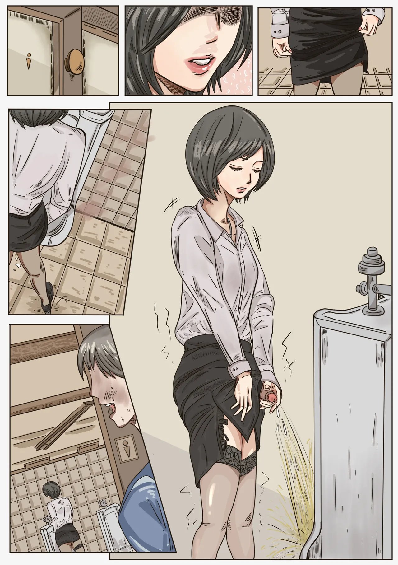 [Valdam] Trap teacher in toilet, extend(Complete!) 3