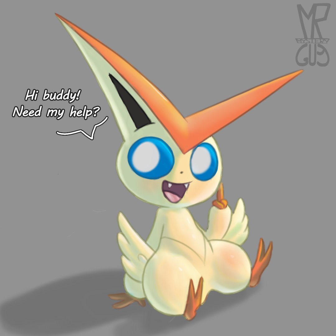 Victini helping out 1