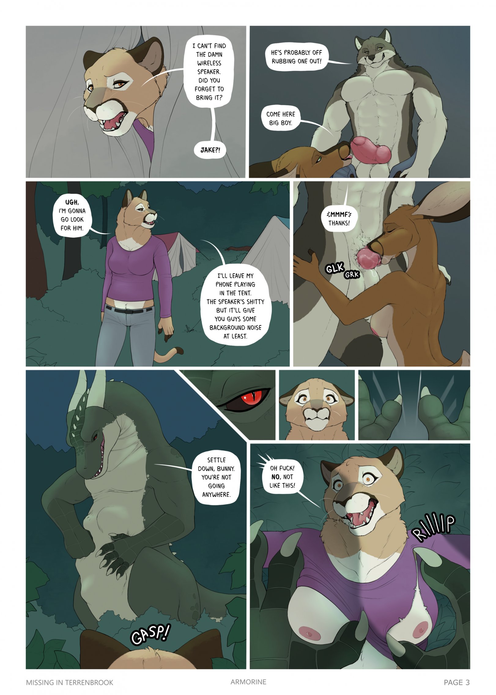 [Vore] Missing In Terrenbrook Forest Remake Oneshot - Page 3