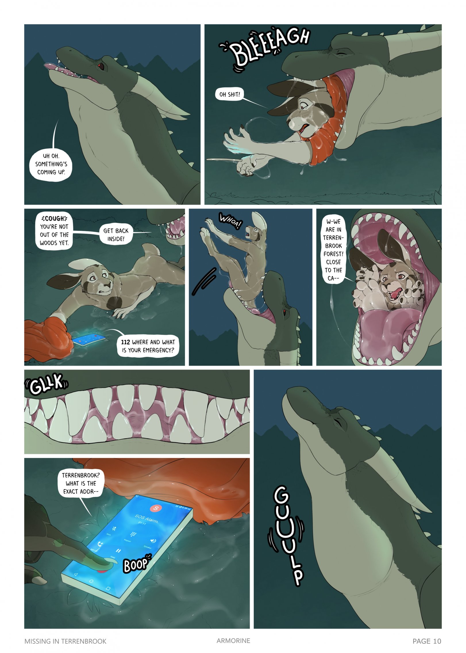 [Vore] Missing In Terrenbrook Forest Remake Oneshot - Page 10
