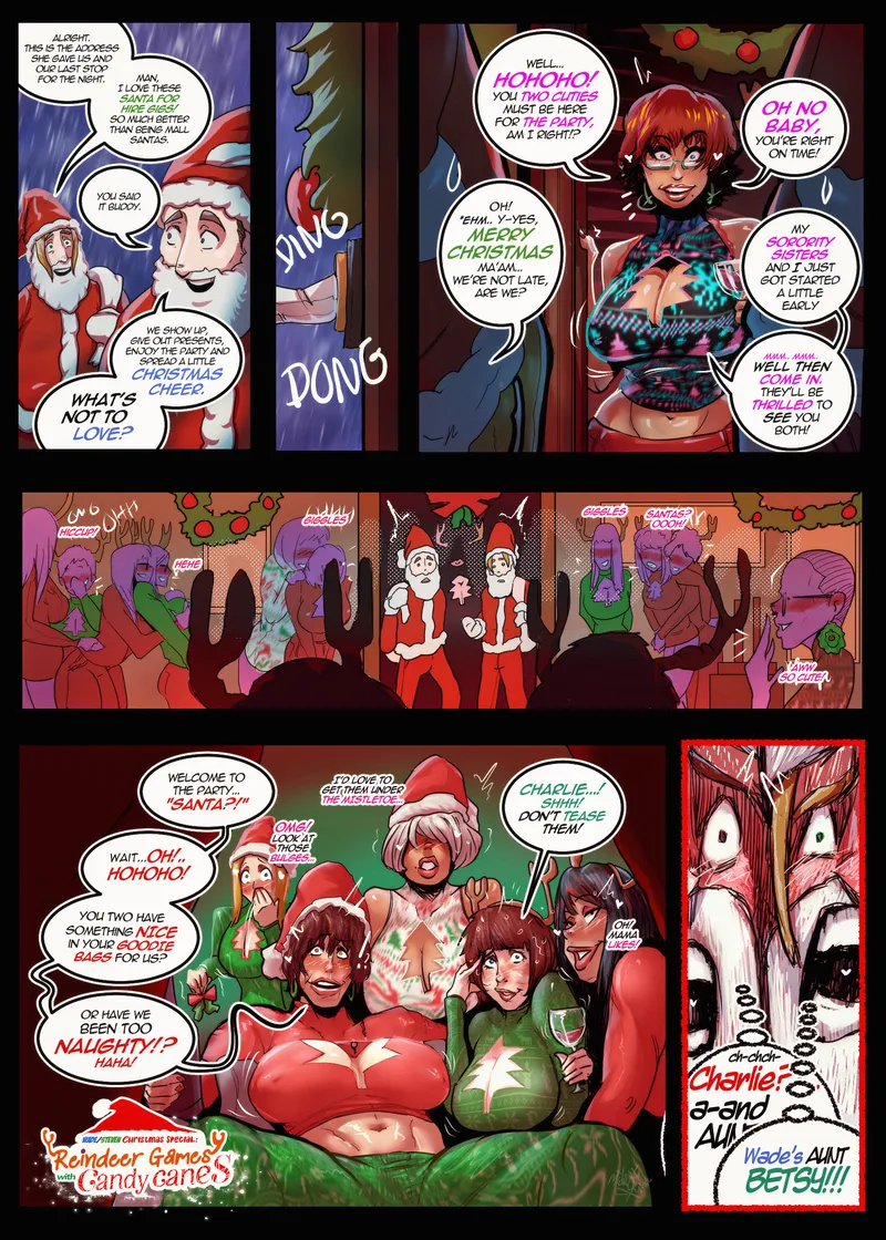 Wade Steven Christmas Special Reindeer Games With Candy Canes 1