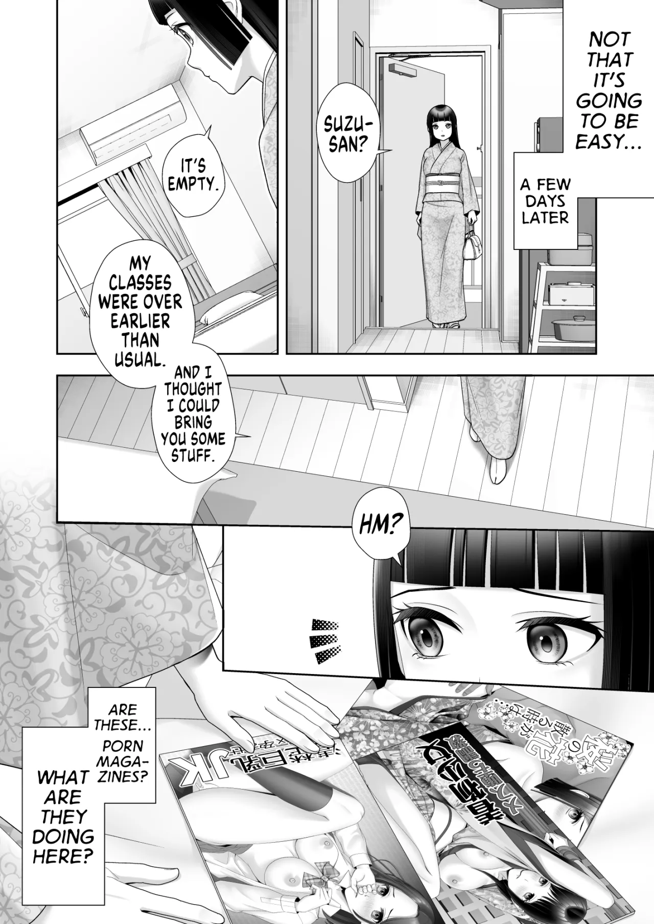 Wafuu Seiso na Ano Musume ga Irekawatta Ore no Karada de Otoko no Seiyoku ni Dohamari Suru Nante... 12