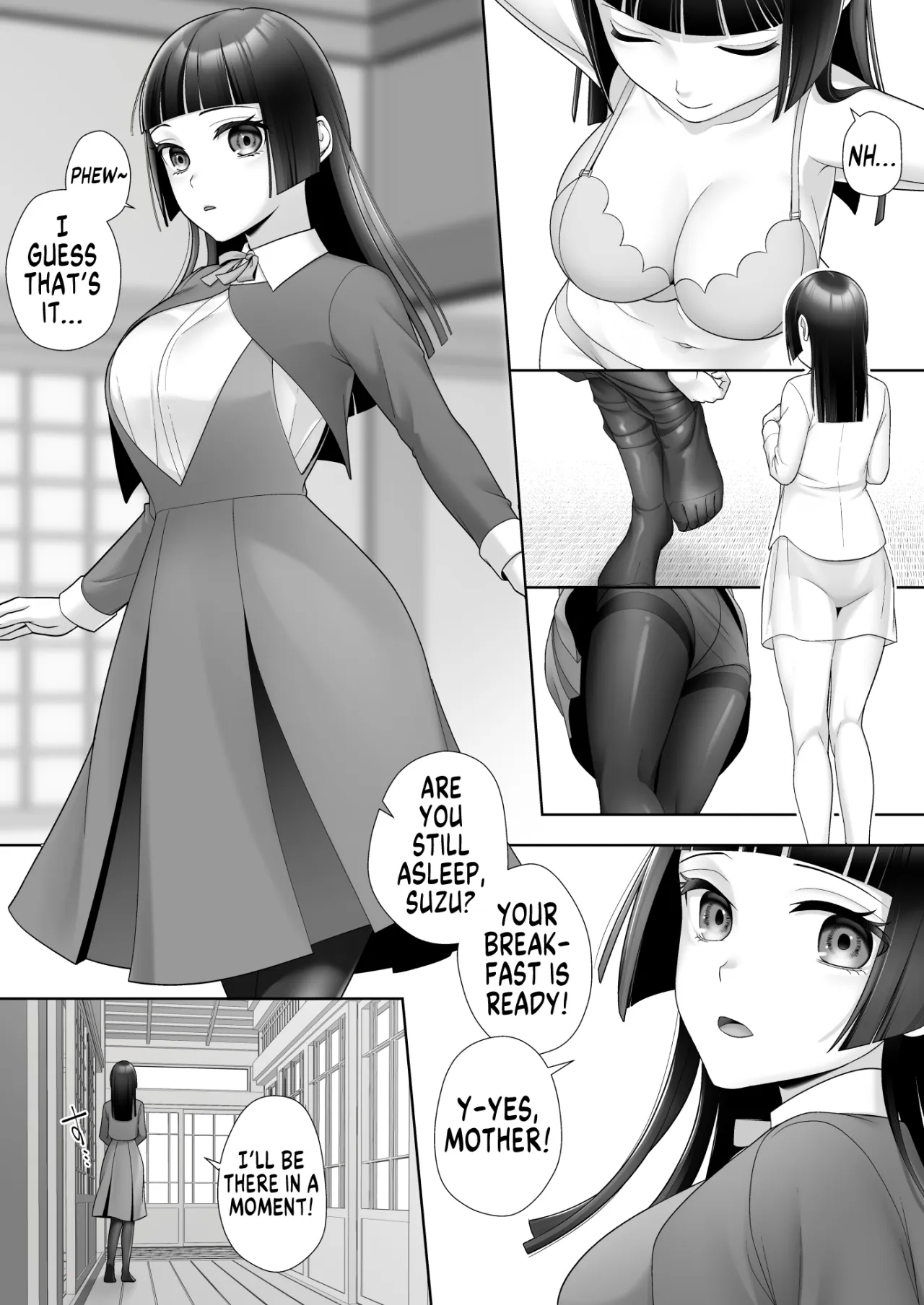Wafuu Seiso na Ano Musume ga Irekawatta Ore no Karada de Otoko no Seiyoku ni Dohamari Suru Nante... 4