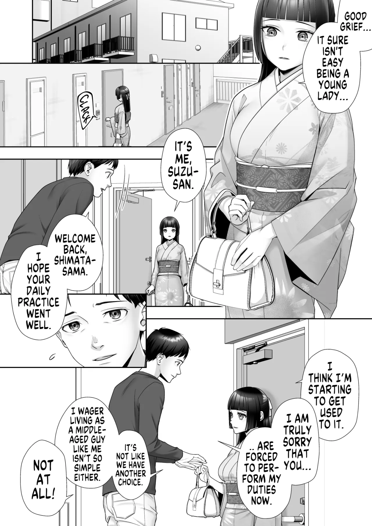 Wafuu Seiso na Ano Musume ga Irekawatta Ore no Karada de Otoko no Seiyoku ni Dohamari Suru Nante... 6