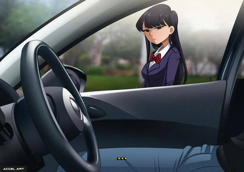 Waifu Taxi – Komi Shouko 1