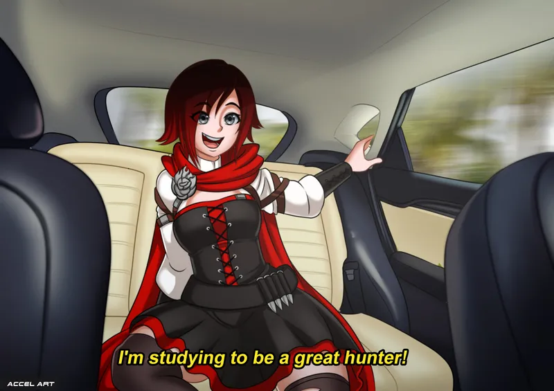 Waifu Taxi – Ruby Rose 1