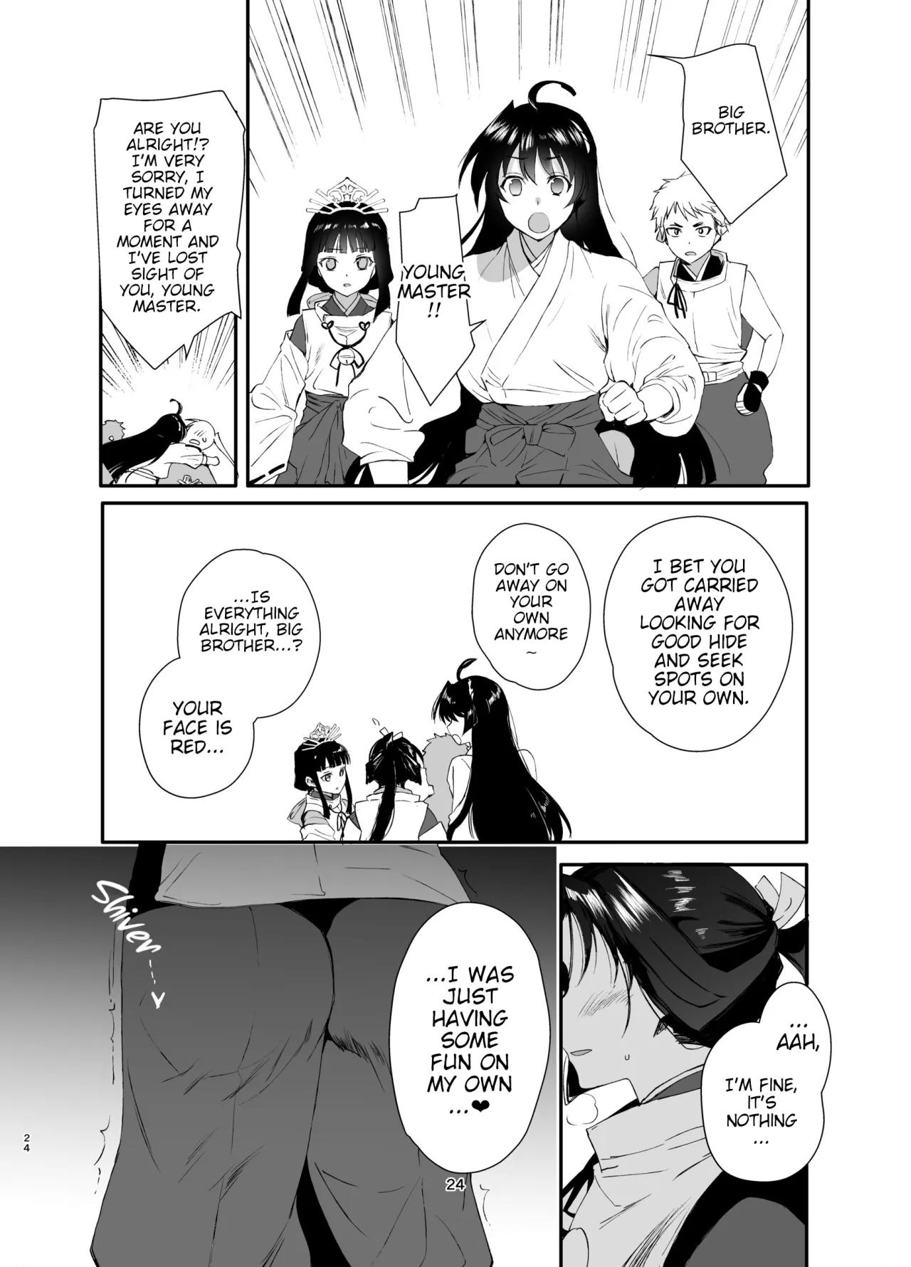 Wakagimi Hobakuchou Touzoku ni Tsukamatta Wakagimi wa Sukihoudai Naburareru 23