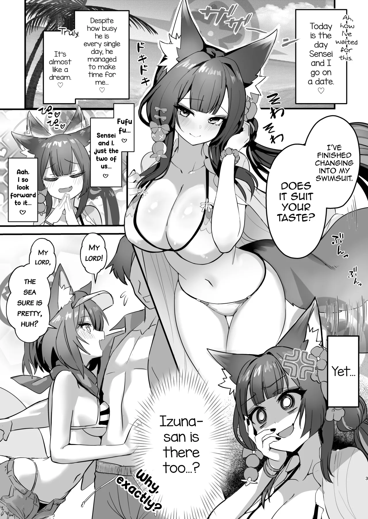 Wakamo to Izuna to Ore to Umi! 2