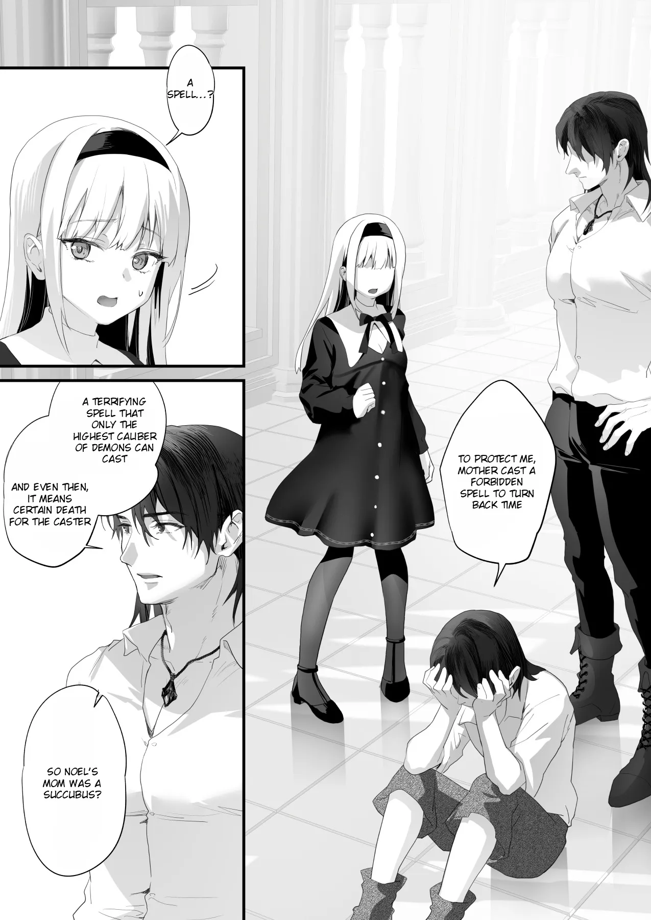 Wakeari Exorcist wa Tensei Succubus to Shi o Kaketa Koi o Suru 155