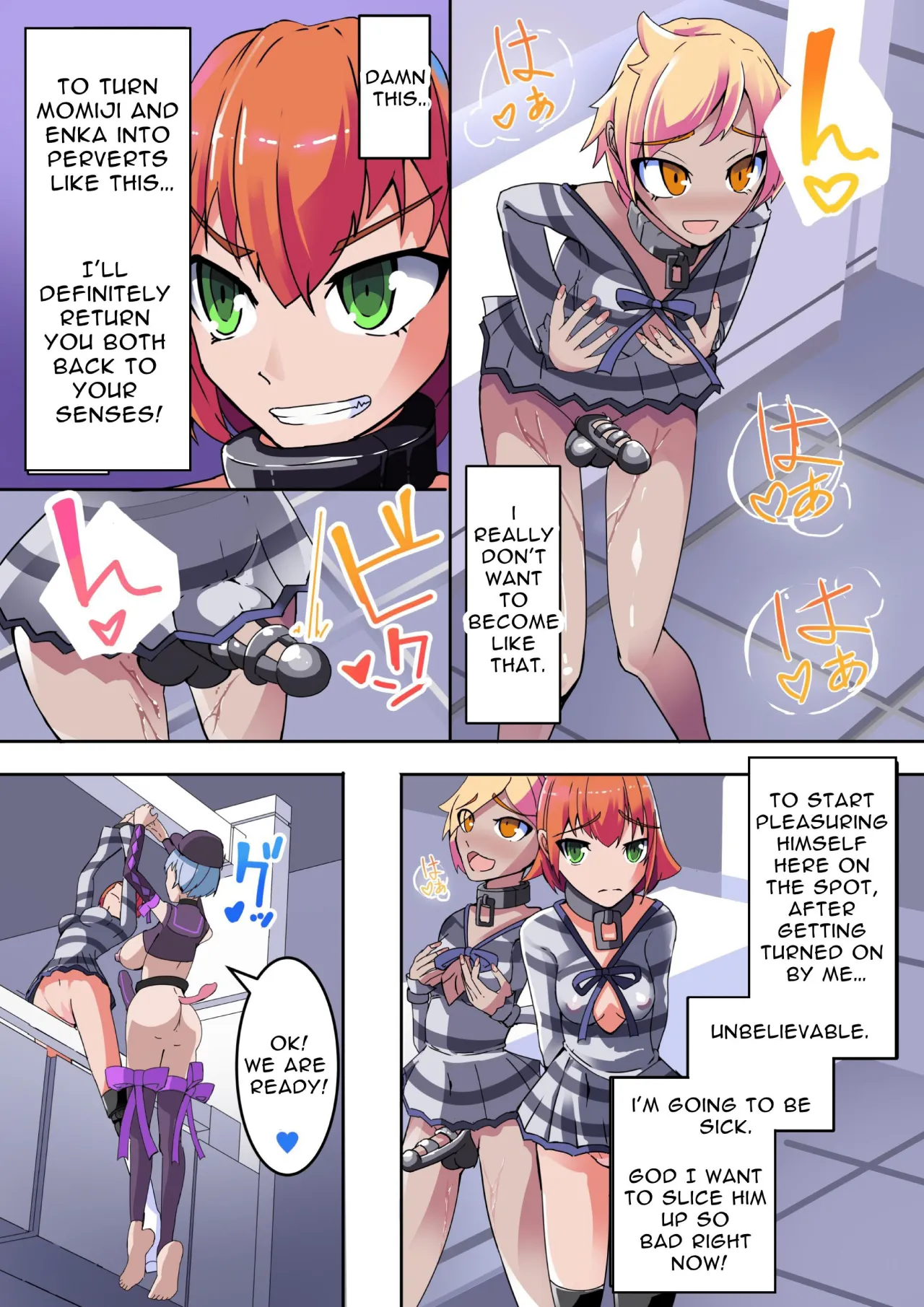 Warui Futanari Kanbu ni Makete Kaizou Souchi ni Tsunagarechau Hero-san no Hanashi. Goutetsu no Dagger Ch. 1 12
