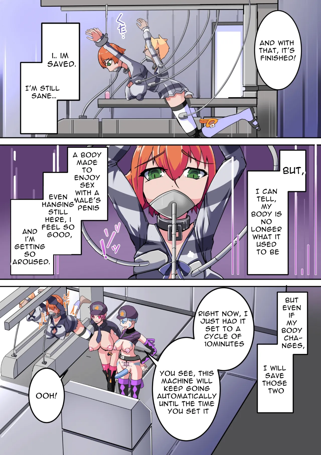 Warui Futanari Kanbu ni Makete Kaizou Souchi ni Tsunagarechau Hero-san no Hanashi. Goutetsu no Dagger Ch. 1 19