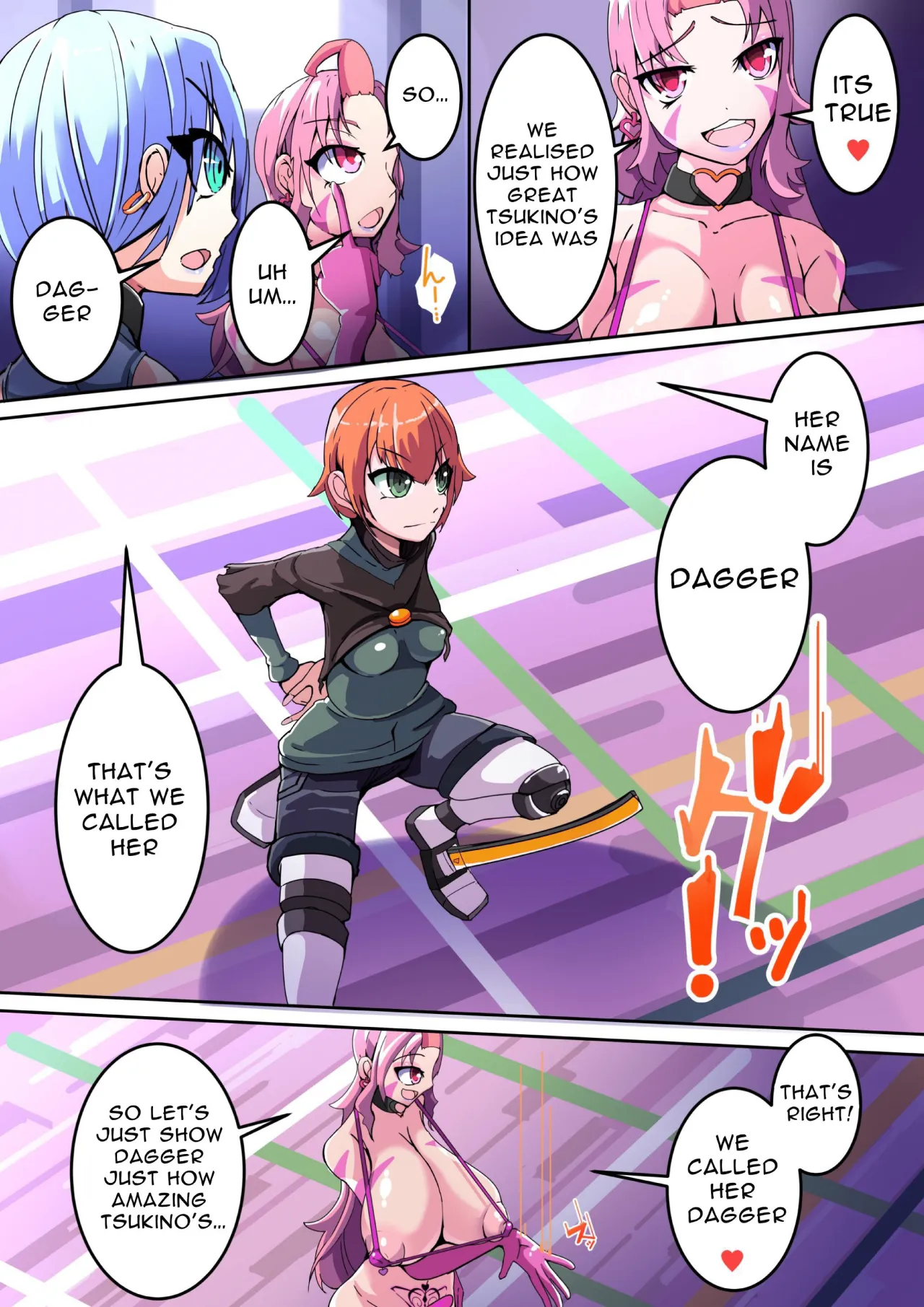 Warui Futanari Kanbu ni Makete Kaizou Souchi ni Tsunagarechau Hero-san no Hanashi. Goutetsu no Dagger Ch. 1 4