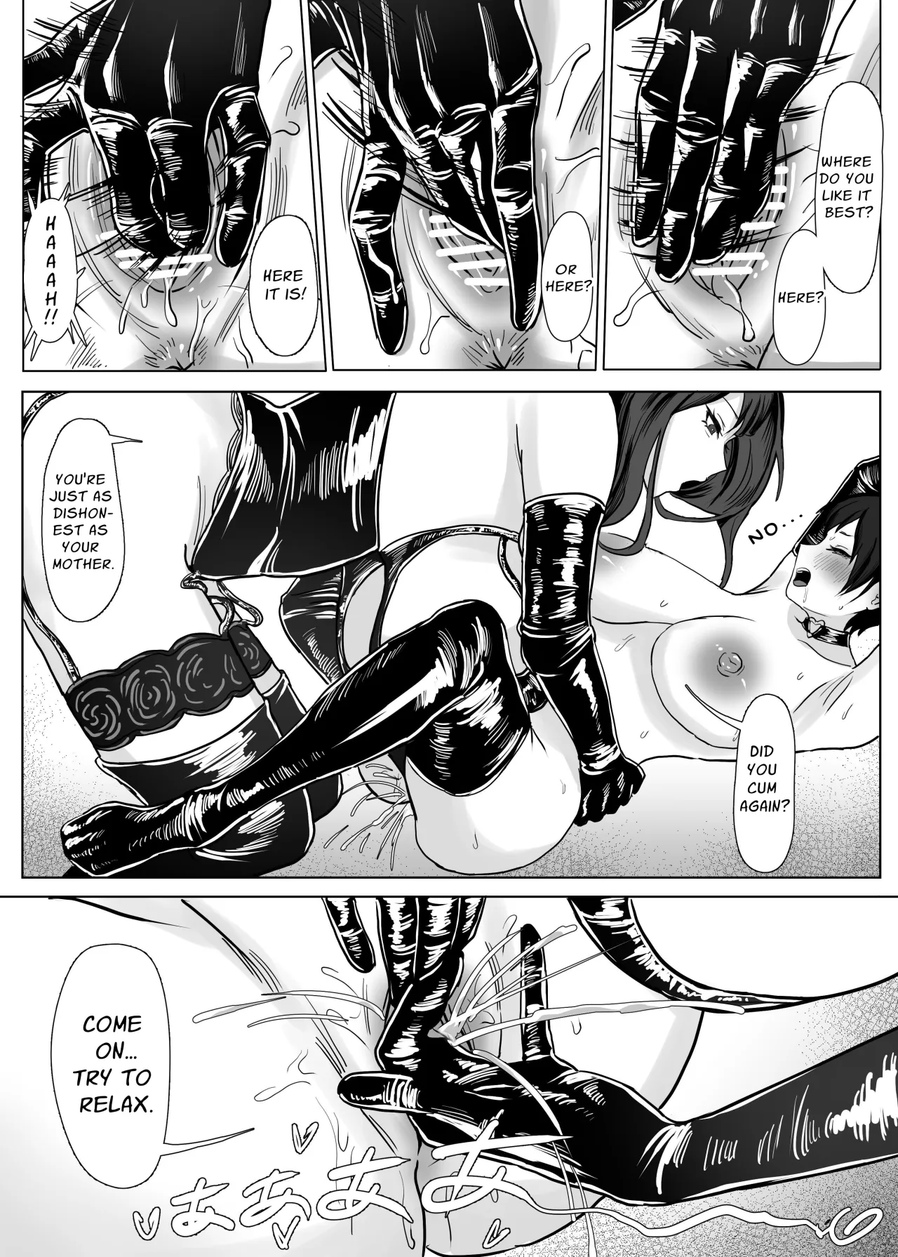 Watashi (Onnanoko) wa Mama no Onna Tomodachi no Seidorei ni Narimashita! 14