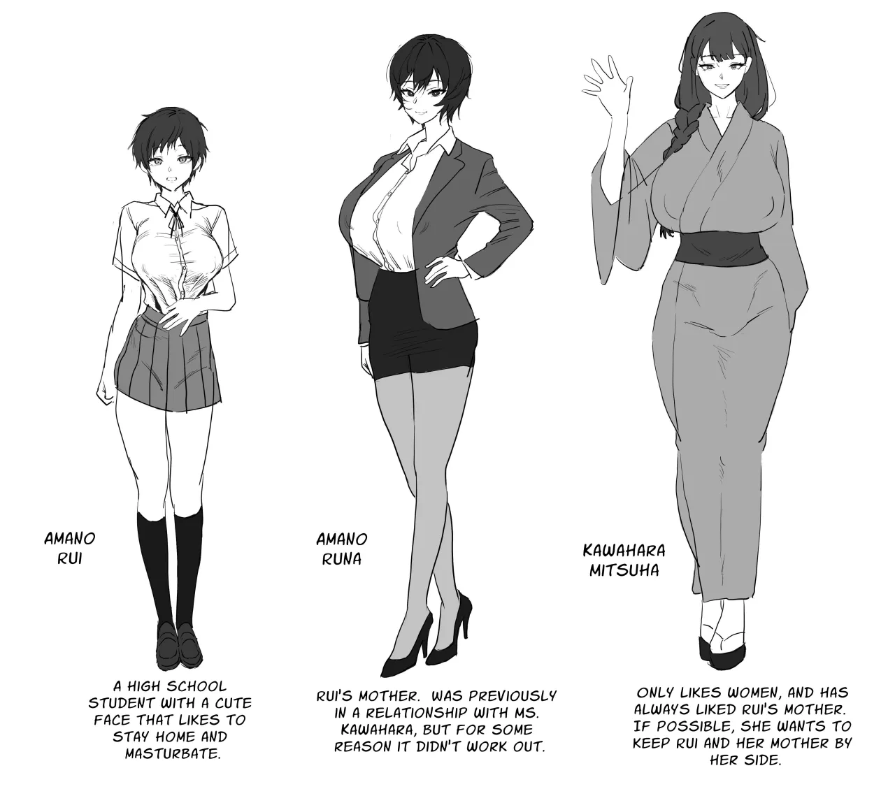 Watashi (Onnanoko) wa Mama no Onna Tomodachi no Seidorei ni Narimashita! 35