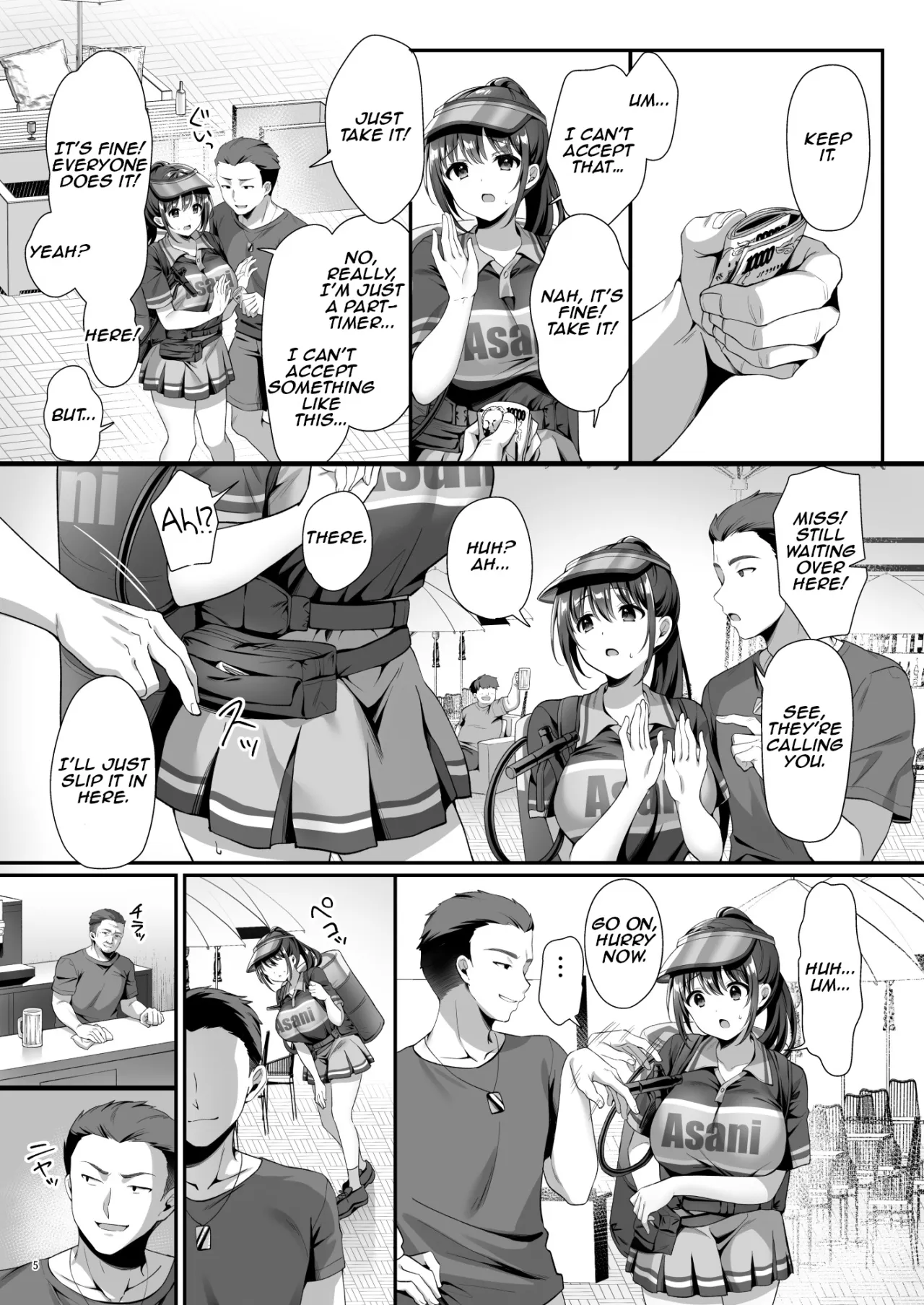 Watashi、Nusundemasen! Beer Garden no Uriko Baito ni Kita Dake Nanoni… 8