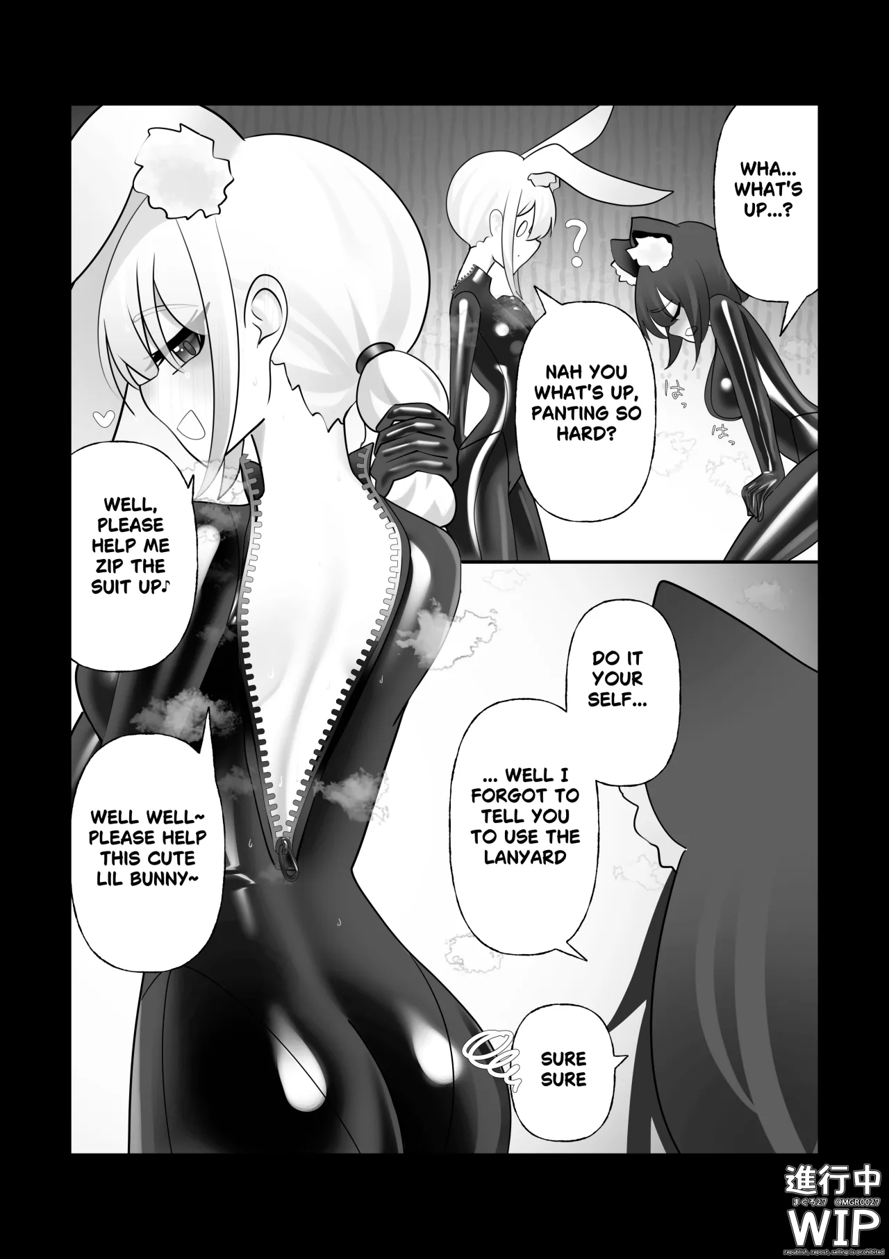 Watashitachi no Hajimete no Rubber Suit 19