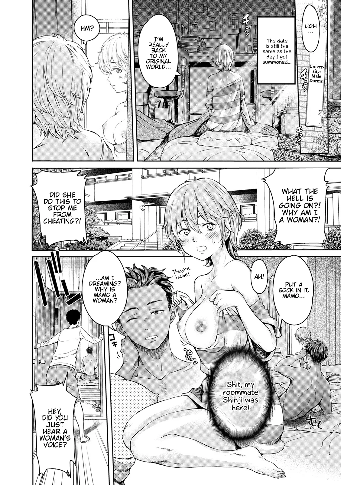 WEB Ban Mesuiki!! Nyotaika Yuugi Vol. 04 4