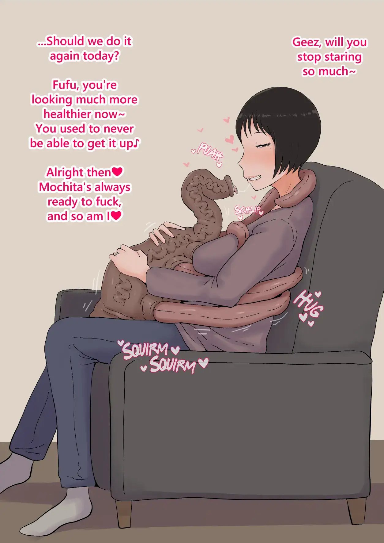 What Would Happen If I Let My Wife Sleep With a Tentacle Creature… Oneshot - Page 72