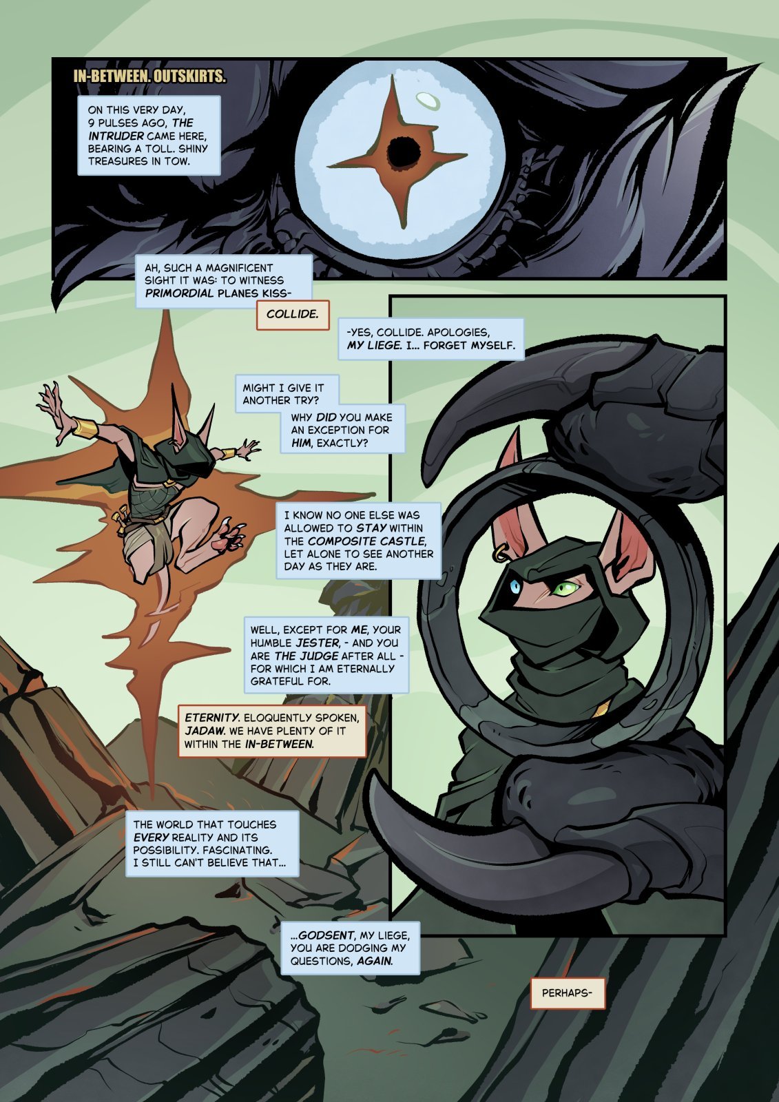 Where Eldritch Horrors Dwell: The Intruder (ongoing) 2