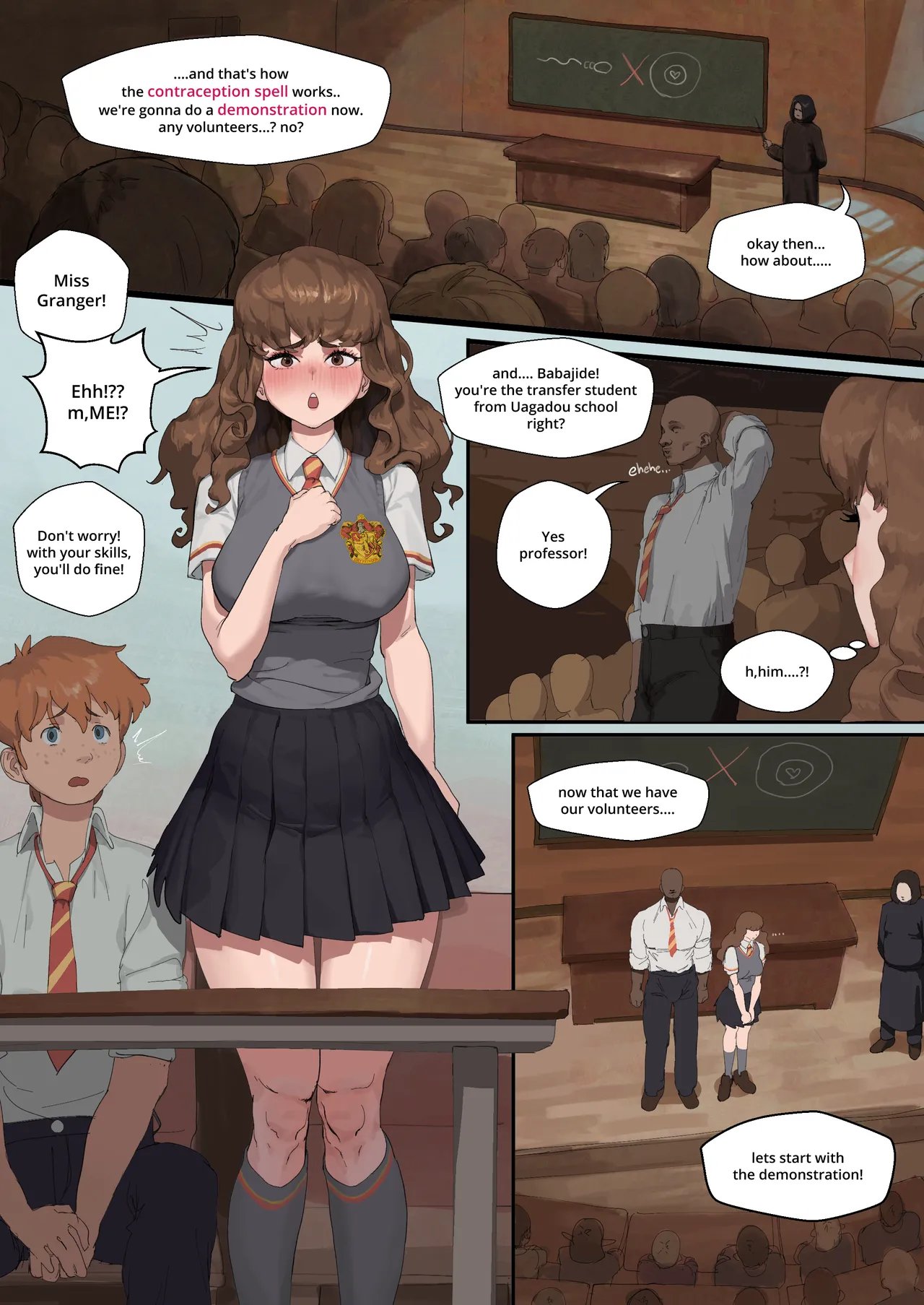 [wjs07] Hermione: Contraception spell failed (Harry Potter) 1